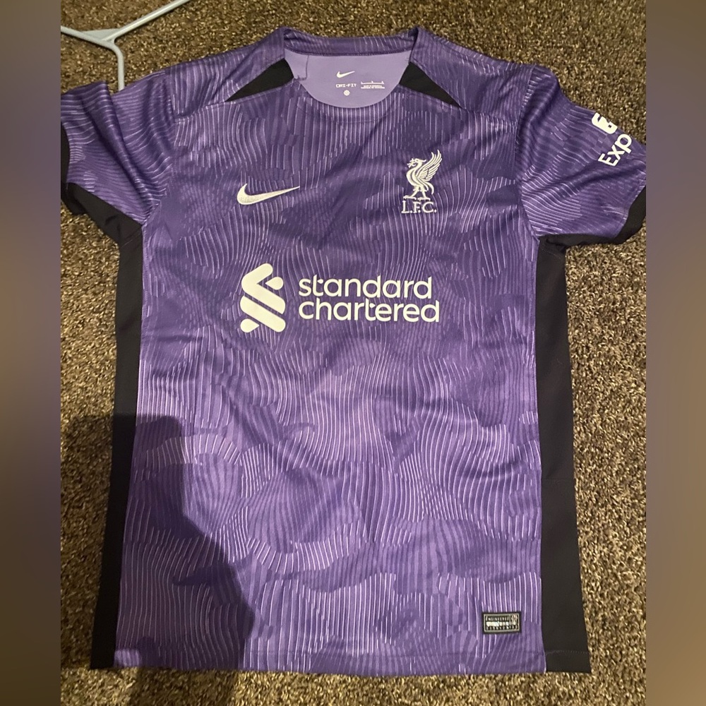 Liverpool nike lfc soccer jersey kit football